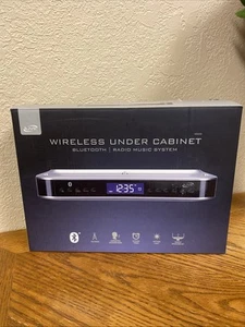 Ilive Wireless Under Cabinet Stereo Radio Music System Bluetooth IKB333S NEW! - Picture 1 of 12