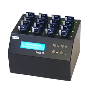 EZ Dupe 1 bis 15 Secure Digital & MicroSD Duplicator Cloner 25MBps DM-FD0-8SD15B - Bild 1 von 4