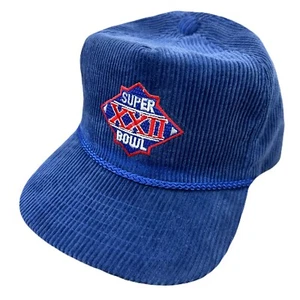 RARE Vintage 80s Superbowl XXII Broncos vs. Redskins NFL Strapback Hat/Cap OSFA - Bild 1 von 13