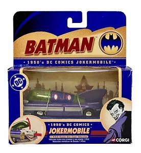 CORGI BATMAN JOKERMOBILE 1950’S 1/43 DIE-CAST DC COMICS 2005 - Picture 1 of 6