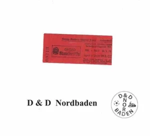 Ticket / Eintrittskarte   72/73   Aufstieg   Rot Weiß Essen - Darmstadt 98 - A2 - Bild 1 von 1
