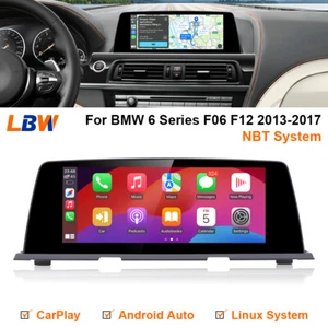 For BMW 6 Series F06 F12 2013-17 NBT 10.25'' Touch Screen Wireless Carplay Radio - Picture 1 of 12