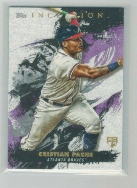 2021 Topps Inception Cristian Pache rookie card  - Image 1 of 1