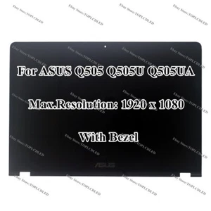 15" ASUS Q505 Q505U Q505UA Q505UA-BI5T9 FHD LCD Assembly Touch Screen Digitizer - Picture 1 of 7