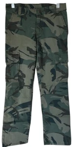 Wrangler Youth Camo Cargo Jeans Size 10 R Hunting Outdoors Excellent Condition - Picture 1 of 12