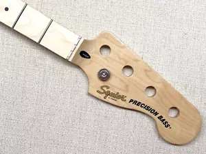 Genuine! Fender Squier Precision P BASS NECK Maple Fingerboard Guitar PJ - Picture 1 of 12
