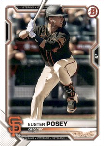 2021 Bowman Baseball #6 Buster Posey