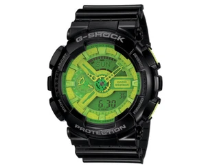 CASIO G-SHOCK GA-110B-1A3 Quartz Black Hyper Color Resin Analog-Digital Watch - Picture 1 of 6