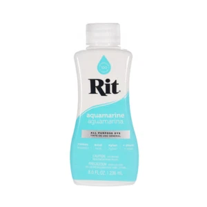 Craft County RIT DYE Liquid All-Purpose - Color, Marble, Tie-Dye Fabrics 8 Oz - Picture 1 of 42