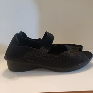 CC Resorts Women's Gold Bronze Slip On Mary Jane Wedge Shoes Size US 9.5 - Picture 1 of 4