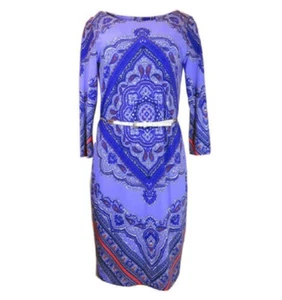 Antonio Melani 3/4 Sleeve Shift Dress, Size-M - Picture 1 of 3