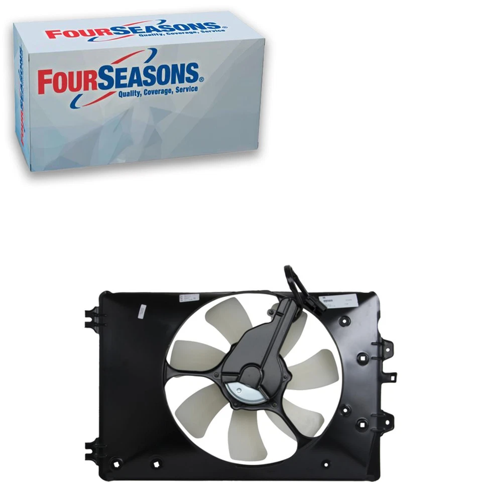 4 季空调冷凝器风扇总成适用于 2009 - 2015 年本田飞行员 — 第 1/4 张图片