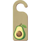 'Simplistic Avocado Half' 200mm x 72mm Door Hanger / Sign (DH00039811)