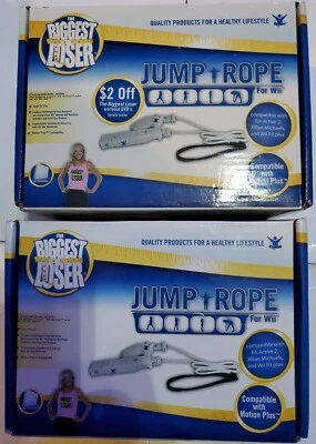 2 Biggest loser Nintendo Wii fit Jump Ropes(New) - Image 1 of 4