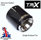 TRiX Real Dry Carbon Fibre SINGLE JCW Exhaust Tips 67mm for R50 R52 R53 SILVER