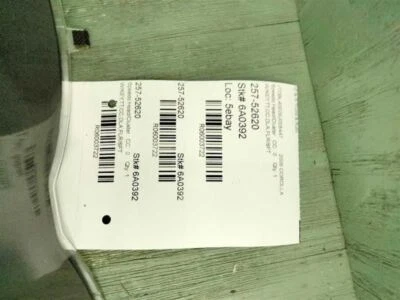 Toyota Corolla 2009 2010 velocímetro medidor cuadro de instrumentos con tacómetro 8380012N40 Foto 1 de 4