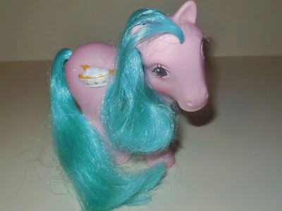 HASBRO 1987 VINTAGE G1 MY LITTLE PONY MLP HELADO MEJOR SORPRESA DE PLÁTANO Foto 1 de 4