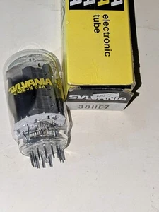 Vintage NOS NIB Sylvania 38HE7 Radio TV Vakuumröhre - Bild 1 von 7