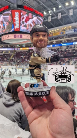 Hershey Bears Dylan McIlrath #42 Bobblehead Washington Capitals Caps Cover