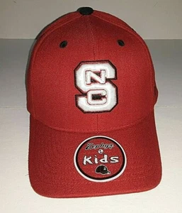 NC State Wolfpack Zephyr Stretch Fit Youth Hat - Picture 1 of 4