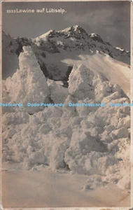 R498400 3553 Avalancha en Lutisalp 1926 - Imagen 1 de 4
