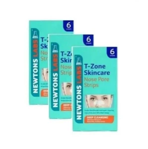 3 x 6 T-Zone Skin Care Nose Pore Strips Deep Cleansing Blackheads - Free P&P 🌟 - Picture 1 of 2