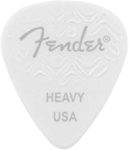 Genuine Fender Wavelength 351 Picks Heavy 6 Pack Wht - Picture 1 of 1