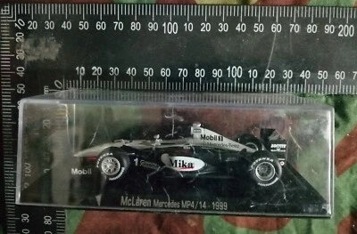 MODELLO STATICO AUTO DA CORSA FORMULA 1 MERCEDES MC LAREN MP4/14 1999 RARITÀ!!! - Immagine 1 di 4