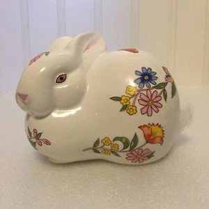 Prestige Hase Kaninchen Wattebausch Spender Halter Badezimmer Kosmetik Deko Ostern - Bild 1 von 7