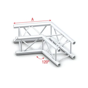 Milos Pro-30 Square G Truss – Ecke 120° 4-Punkt Traverse Veranstaltung Licht - Bild 1 von 1