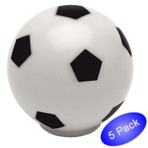 *5 Pack* Cosmas Athleticz Series 67122 Balón de fútbol Gabinete redondo Perilla de hardware - Imagen 1 de 1