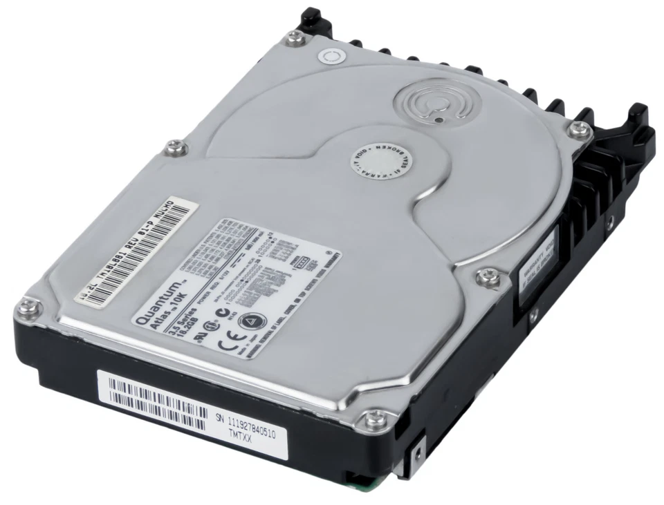 Hard Drive Quantum Atlas 10K 18.2GB 10k SCSI 68-PIN 3.5'' TN18L881 - Image 1 of 3