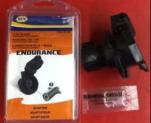 NAPA 755-2723 ENDURANCE RV TWIST MOUNT 7 BLADE ROUND ADAPTER HOPKINS 117-40930 - Picture 1 of 2
