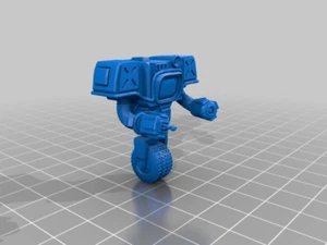 Resin 32mm Securitron (Fallout) - Picture 1 of 1