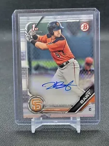 2019 Bowman Prospect Auto #PA-JB Joey Bart 1st Bowman Autograph Card - Picture 1 of 2