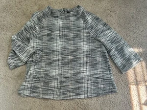 W5 Womens Shirt Size Medium NEW Multicolor Textured Fabric Classic Dressy - Picture 1 of 11