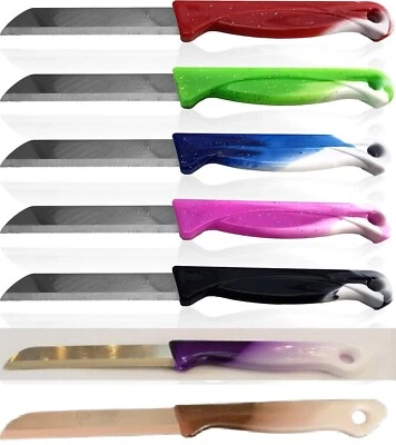 6x Solingen Küchenmesser Messer Obstmesser Schälmesser Gemüsemesser Rostfrei Neu - Bild 1 von 4