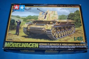 Tamiya 32573 - German Flakpanzer IV Mobelwagen w/Flak 43  scala 1/48 - Foto 1 di 1