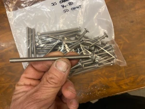 Schlittenschraube Edelstahl 1/4 - 20 x 4" Neu / Open Box - Bild 1 von 6