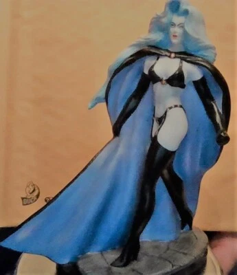 Moore Creations LADY DEATH 6.5" Porcelain Figurine Ltd Ed 1994 4229/10000 - Image 1 of 4