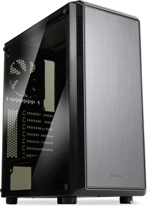 S4 Mid-Tower ATX PC Case, 2 X 120Mm Fans Included, Acrylic Tinted Side Panel, At - Picture 1 of 9