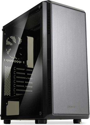 S4 Mid-Tower ATX PC Case, 2 X 120Mm Fans Included, Acrylic Tinted Side Panel, At - Image 1 of 4