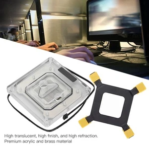 CPU Water Block Simple Anticorrosion Efficient Heat Dissipation High Perform Hot - Afbeelding 1 van 23