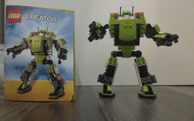Lego  31007 - Creator 3 en 1 - le Super Robot (sans emballage) - Photo 1/4