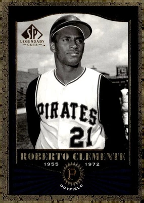 2001 SP Legendary Cuts #60 Roberto Clemente - Image 1 of 2
