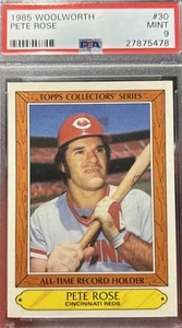 Topps Woolworth's All-Time Record Holders 1985 - Pete Rose #30. PSA. 9⚡️ - Foto 1 di 3