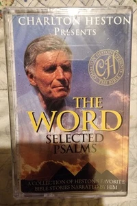Charlton Heston Presents The Word Selected Psalms Cassette Tape - Picture 1 of 2