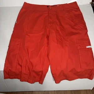 Rocawear Original Fit Cargo Shorts Men’s Size W40 Red Hip Hop Y2K - Picture 1 of 5