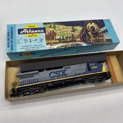 HO Athearn 4918 Blue Box CSX AC4400 #9003 in Box Powered Beautiful - Image 1 of 4