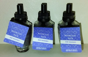 BBW Moonlight Path Wallflower Refill Bulb x3 Jasmine/Patchouli/Vanilla/Tonka - Picture 1 of 2